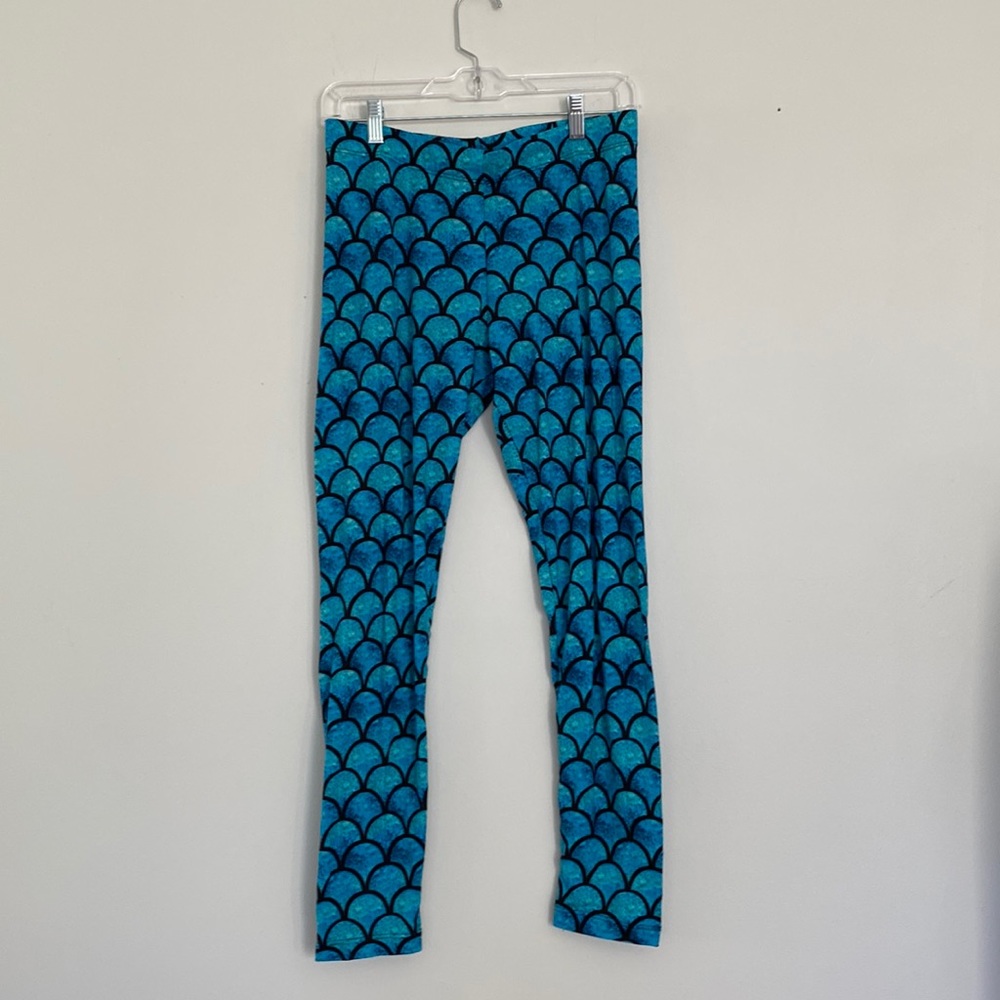 Fun Soft Mermaid Style Leggings